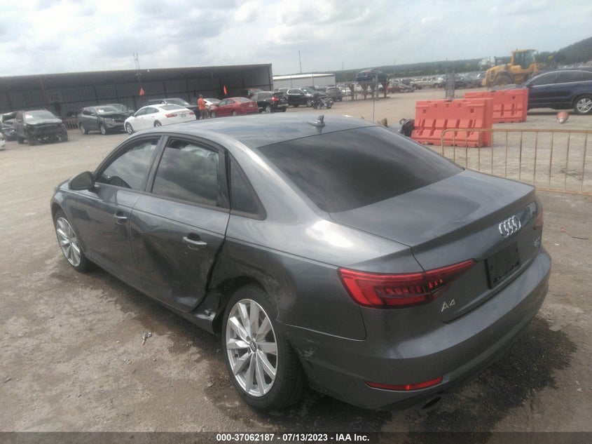 VIN WAUANAF49HN060229 2017 AUDI A4 PREMIUM
