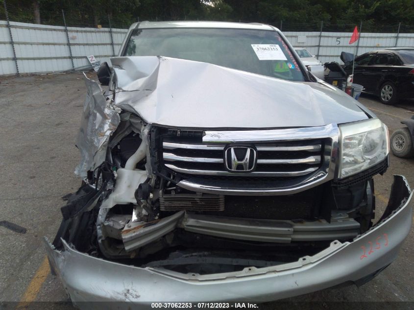 2013 HONDA PILOT EX-L - 5FNYF4H64DB061330