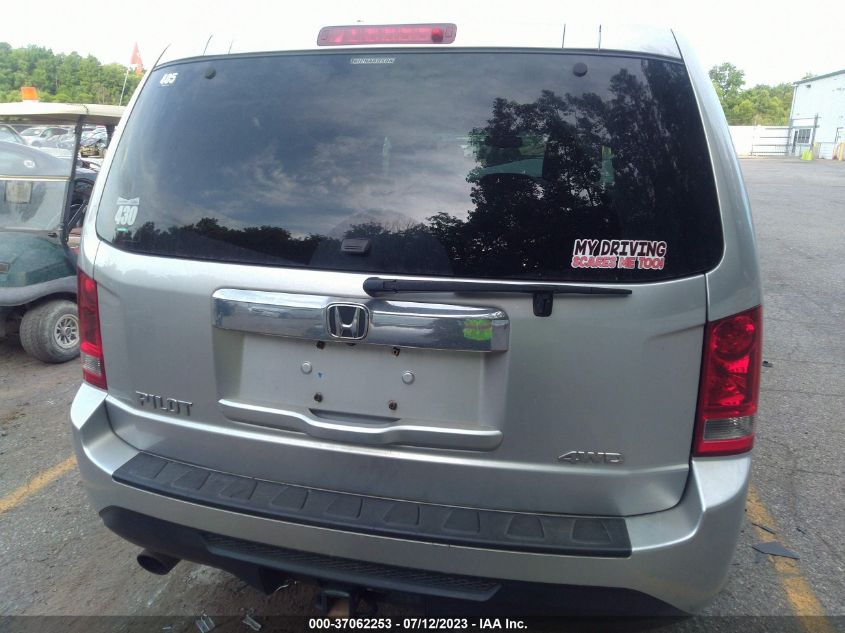 2013 HONDA PILOT EX-L - 5FNYF4H64DB061330