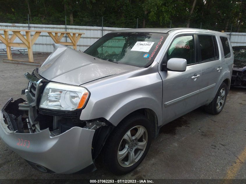 2013 HONDA PILOT EX-L - 5FNYF4H64DB061330