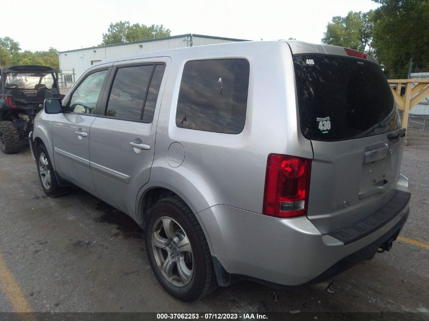 2013 HONDA PILOT EX-L - 5FNYF4H64DB061330