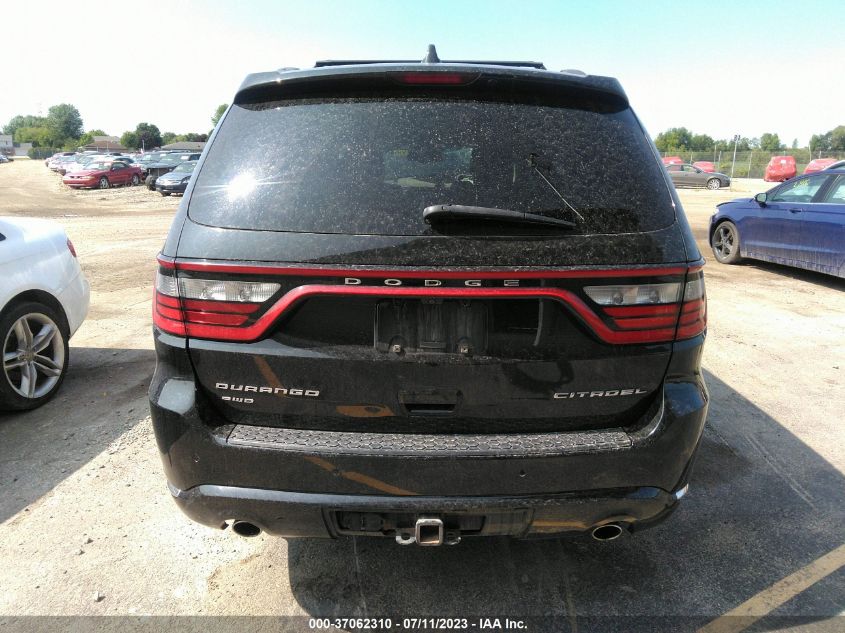 2016 DODGE DURANGO CITADEL - 1C4RDJEG1GC373290