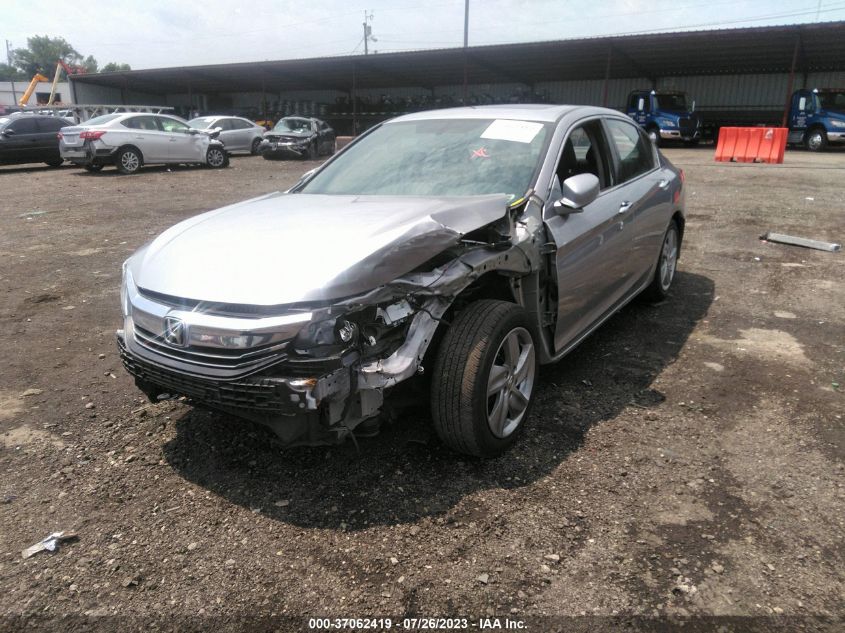 2017 HONDA ACCORD SEDAN EX-L - 1HGCR2F82HA182903