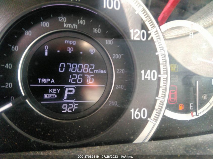 2017 HONDA ACCORD SEDAN EX-L - 1HGCR2F82HA182903