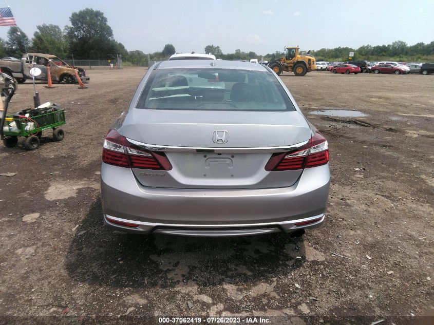 2017 HONDA ACCORD SEDAN EX-L - 1HGCR2F82HA182903