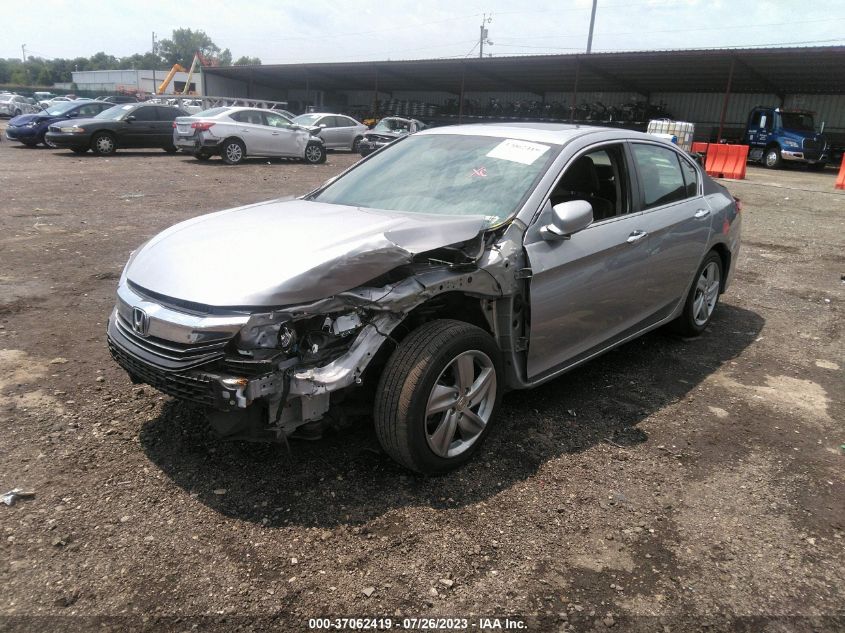 2017 HONDA ACCORD SEDAN EX-L - 1HGCR2F82HA182903