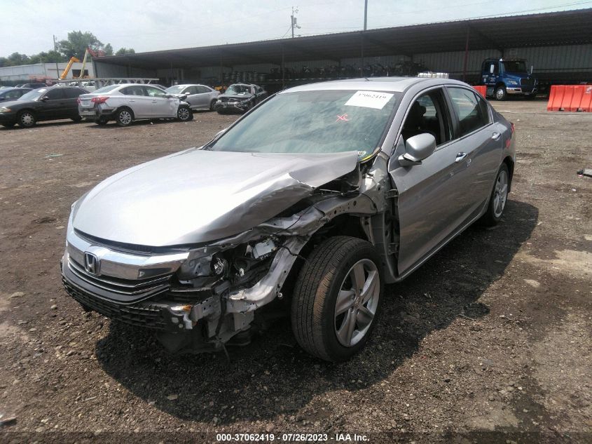 2017 HONDA ACCORD SEDAN EX-L - 1HGCR2F82HA182903