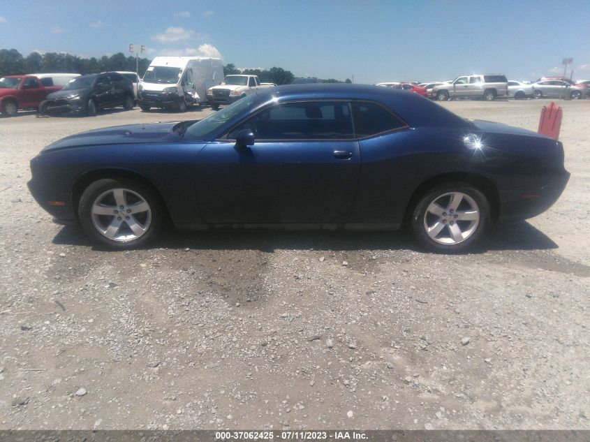 2013 DODGE CHALLENGER SXT PLUS - 2C3CDYAG2DH566386