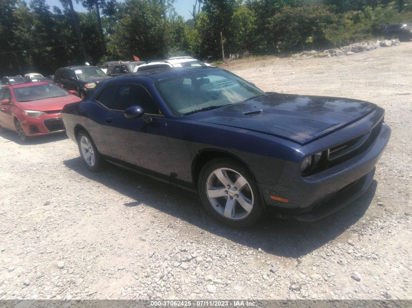 2013 DODGE CHALLENGER SXT PLUS - 2C3CDYAG2DH566386