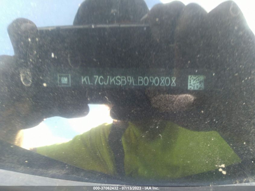 2020 CHEVROLET TRAX LS - KL7CJKSB9LB090808