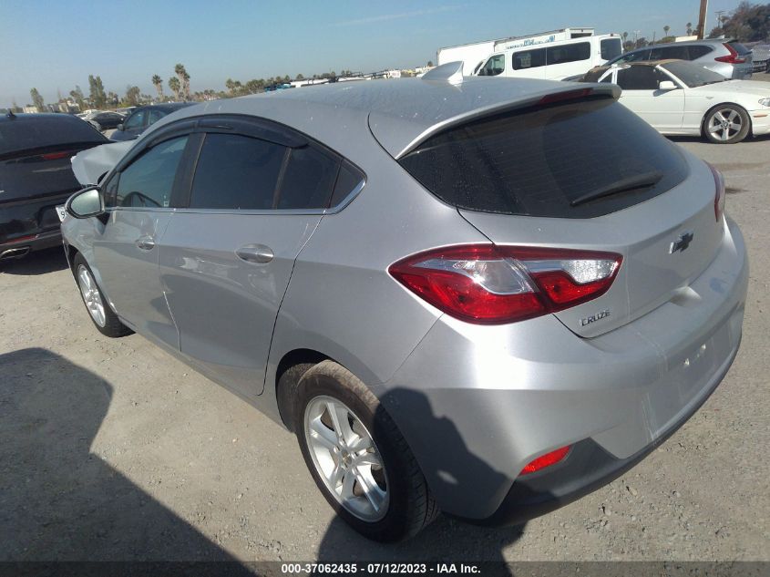 2018 CHEVROLET CRUZE LT - 3G1BE6SMXJS639566