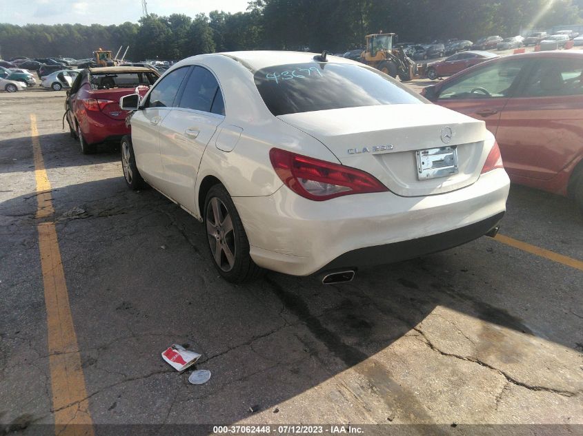 2015 MERCEDES-BENZ CLA-CLASS CLA 250 - WDDSJ4EBXFN168107