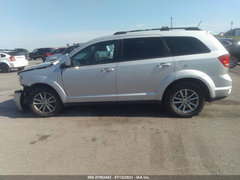 2014 DODGE JOURNEY SXT - 3C4PDCBG8ET229700