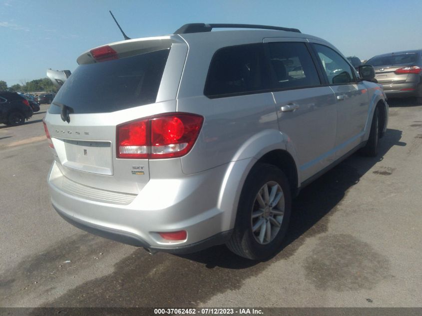 2014 DODGE JOURNEY SXT - 3C4PDCBG8ET229700