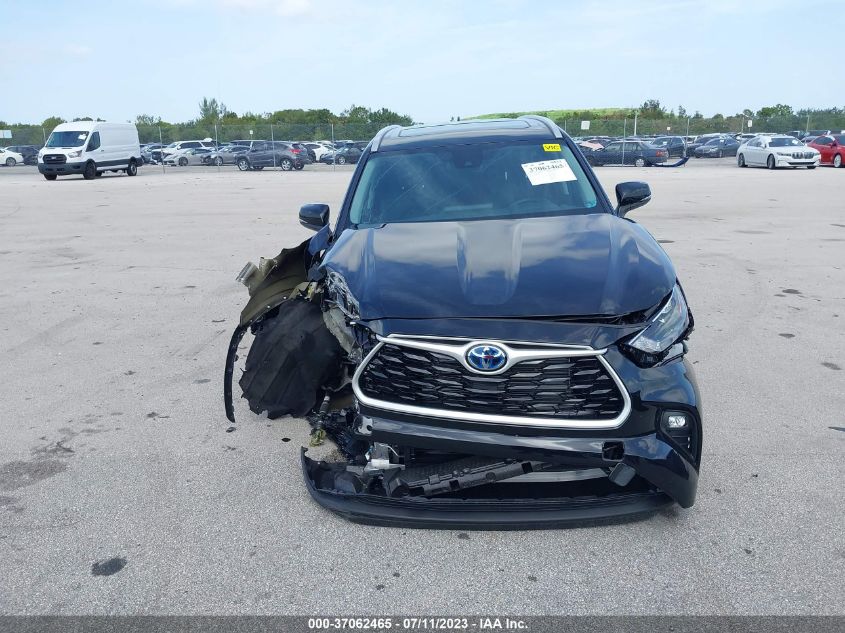2023 TOYOTA HIGHLANDER HYBRID XLE/HYBRID XLE BRO - 5TDKBRCH9PS576184