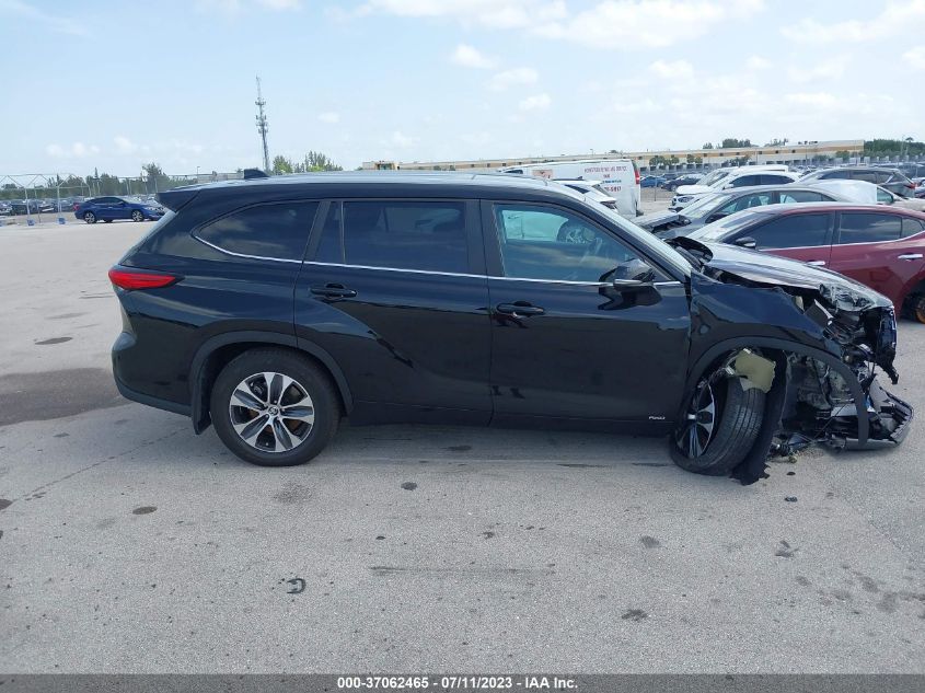 2023 TOYOTA HIGHLANDER HYBRID XLE/HYBRID XLE BRO - 5TDKBRCH9PS576184