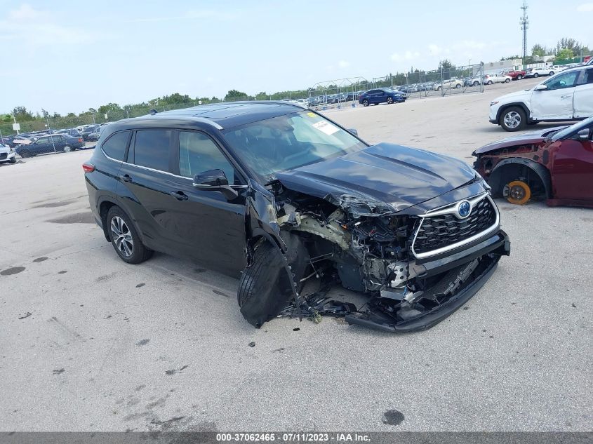 2023 TOYOTA HIGHLANDER HYBRID XLE/HYBRID XLE BRO - 5TDKBRCH9PS576184