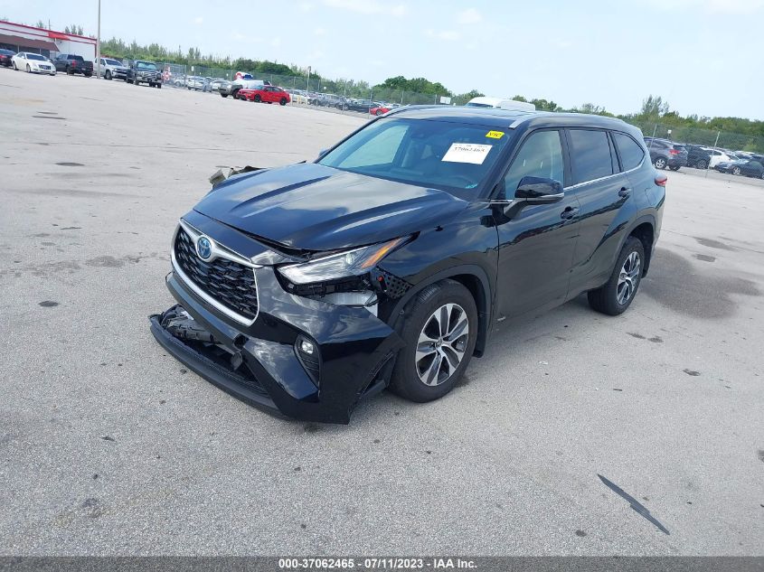 2023 TOYOTA HIGHLANDER HYBRID XLE/HYBRID XLE BRO - 5TDKBRCH9PS576184