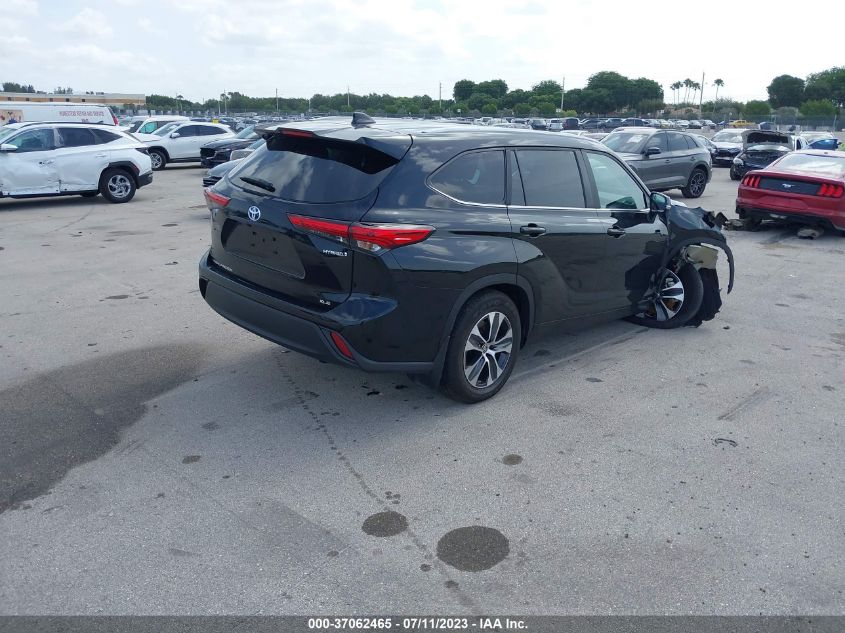 2023 TOYOTA HIGHLANDER HYBRID XLE/HYBRID XLE BRO - 5TDKBRCH9PS576184