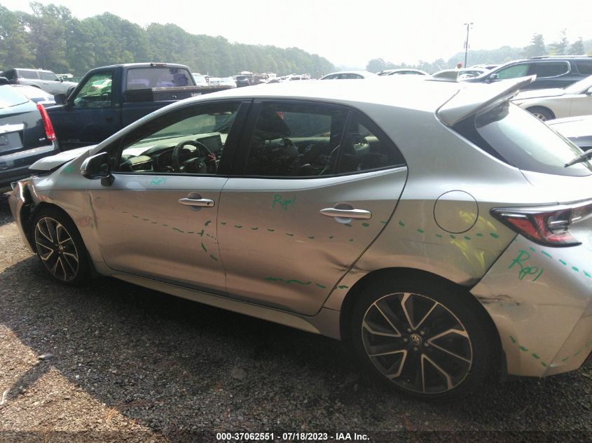 2019 TOYOTA COROLLA HATCHBACK SE/XSE JTNK4RBE0K3049643
