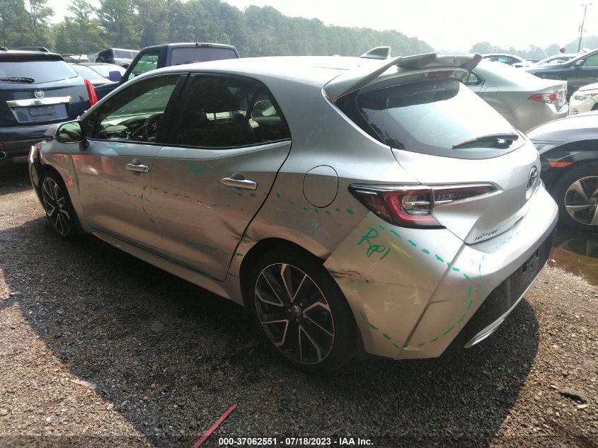 2019 TOYOTA COROLLA HATCHBACK SE/XSE JTNK4RBE0K3049643
