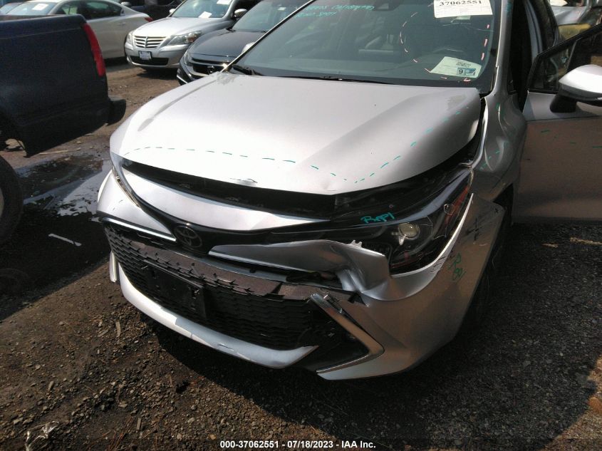 2019 TOYOTA COROLLA HATCHBACK SE/XSE JTNK4RBE0K3049643