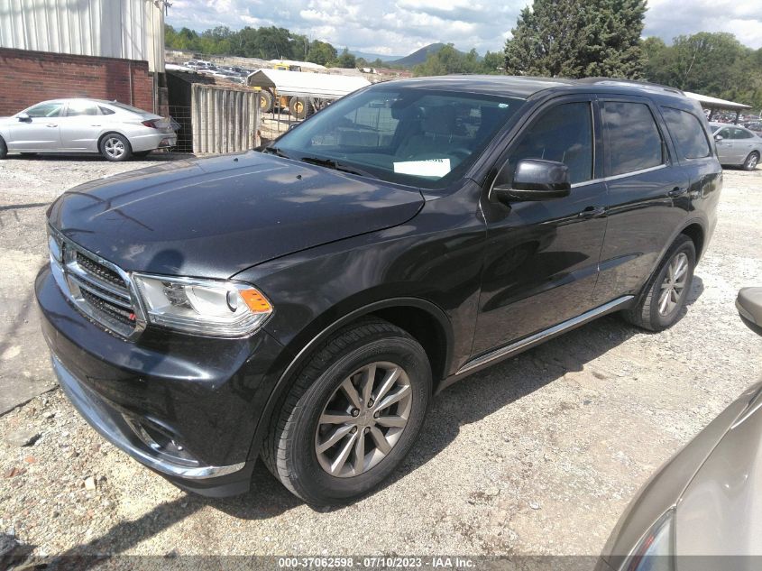 2016 DODGE DURANGO SXT - 1C4RDJAG4GC455715