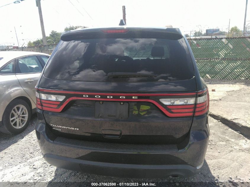 2016 DODGE DURANGO SXT - 1C4RDJAG4GC455715