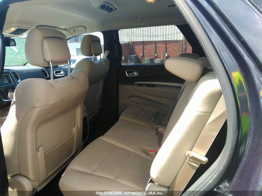 2016 DODGE DURANGO SXT - 1C4RDJAG4GC455715