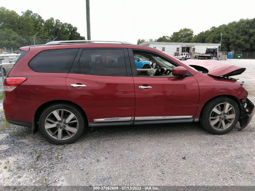 2016 NISSAN PATHFINDER PLATINUM - 5N1AR2MM5GC615084