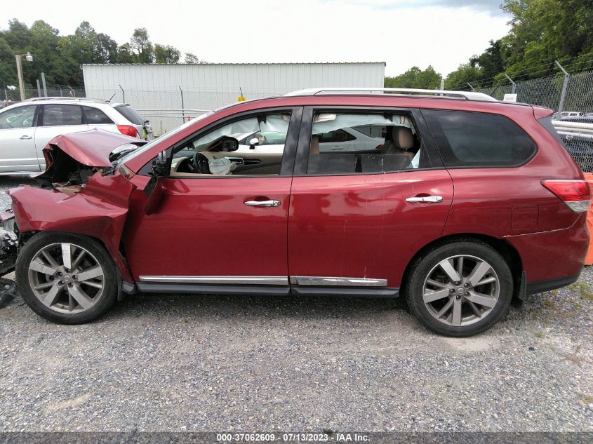 2016 NISSAN PATHFINDER PLATINUM - 5N1AR2MM5GC615084