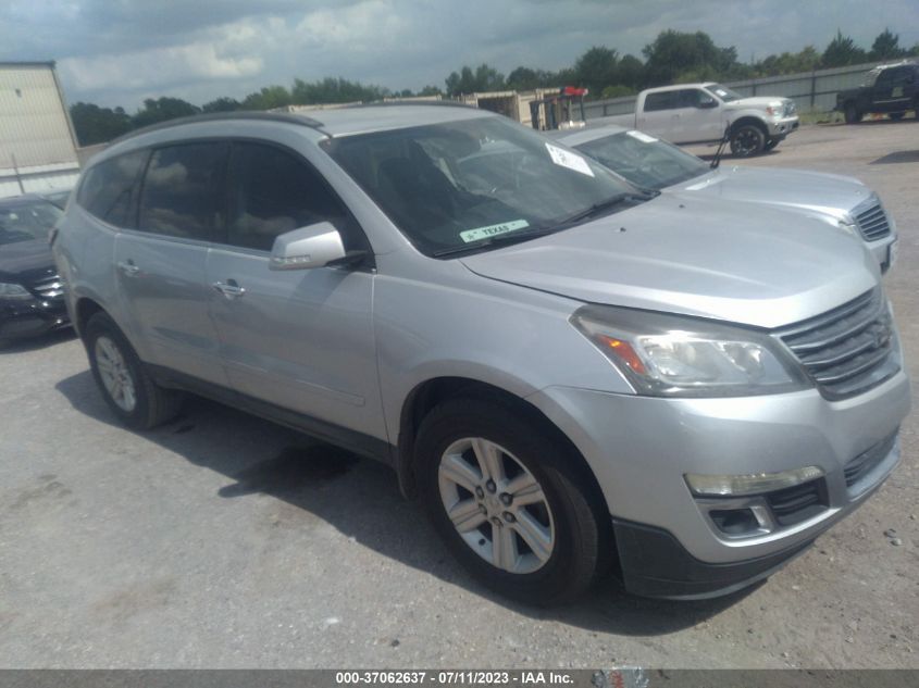 2014 CHEVROLET TRAVERSE LT - 1GNKRHKD9EJ102192