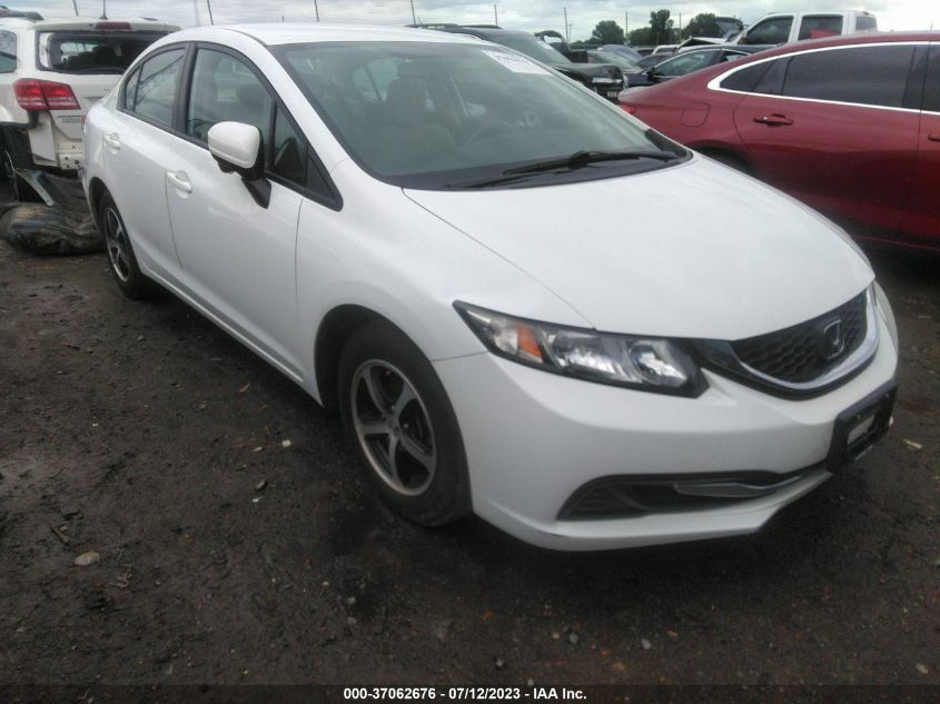 2015 HONDA CIVIC SEDAN SE - 19XFB2F70FE241996