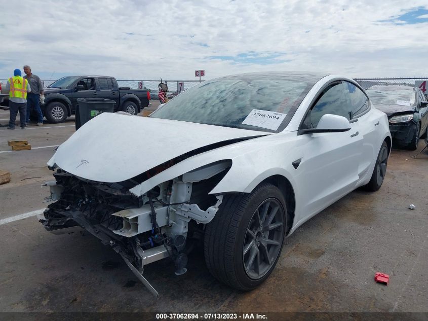 2021 TESLA MODEL 3 STANDARD RANGE PLUS - 5YJ3E1EA0MF009438