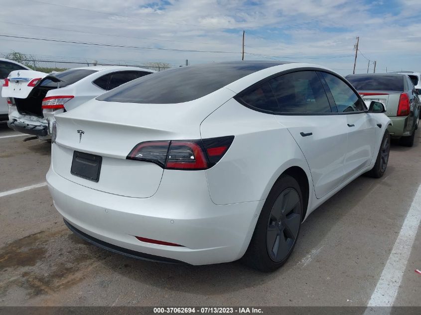 2021 TESLA MODEL 3 STANDARD RANGE PLUS - 5YJ3E1EA0MF009438