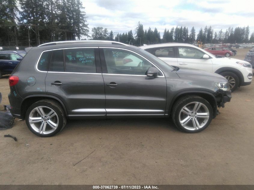 2016 VOLKSWAGEN TIGUAN R-LINE - WVGBV7AX3GW022415