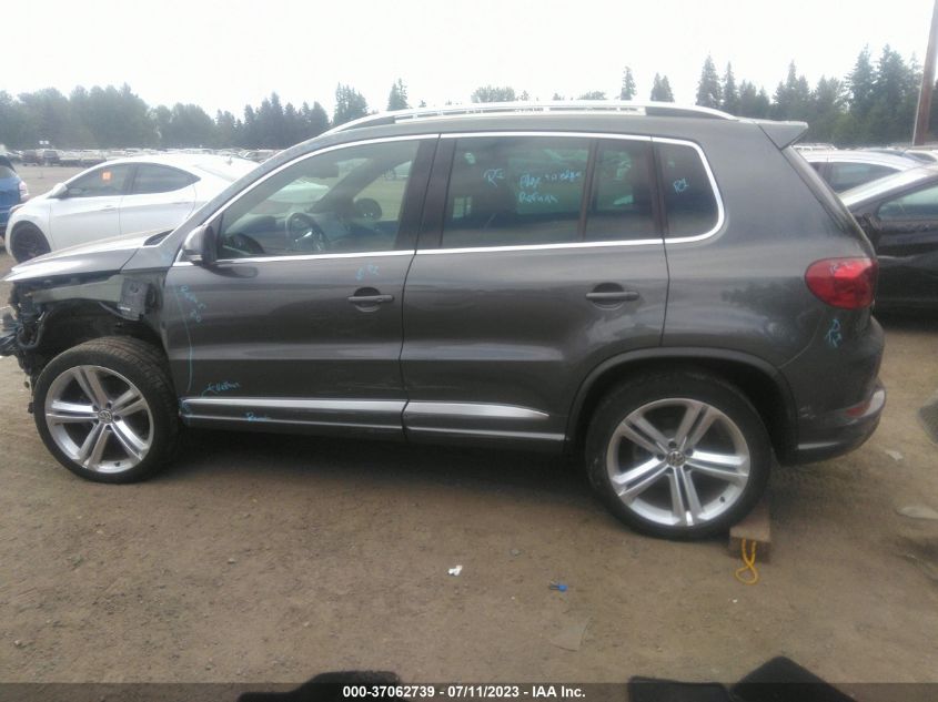 2016 VOLKSWAGEN TIGUAN R-LINE - WVGBV7AX3GW022415