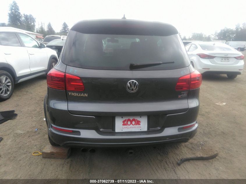 2016 VOLKSWAGEN TIGUAN R-LINE - WVGBV7AX3GW022415