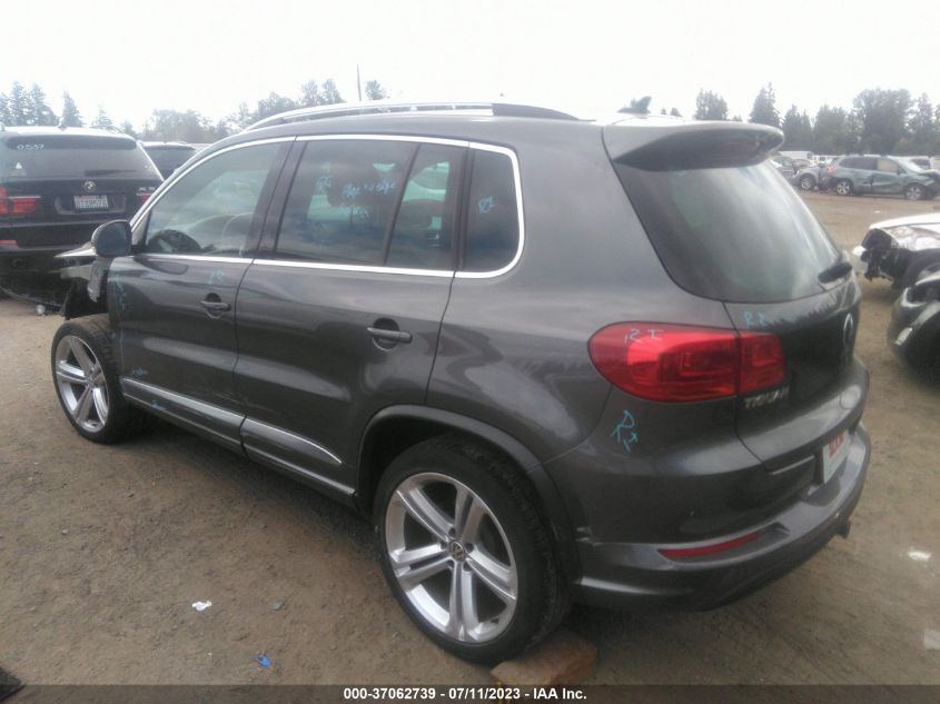 2016 VOLKSWAGEN TIGUAN R-LINE - WVGBV7AX3GW022415