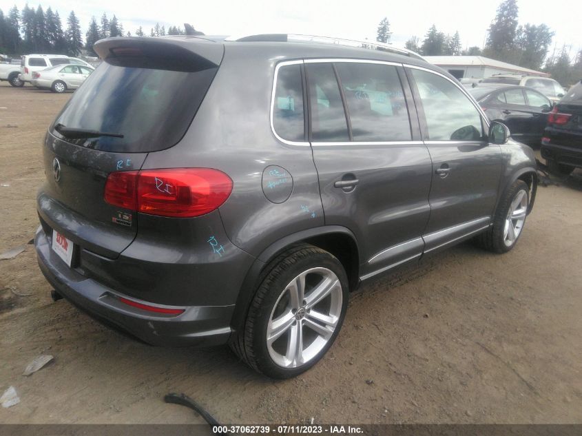 2016 VOLKSWAGEN TIGUAN R-LINE - WVGBV7AX3GW022415