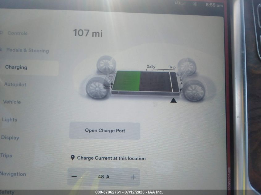 2016 TESLA MODEL S 90D/70D/75D/60D/85D - 5YJSA1E25GF156617