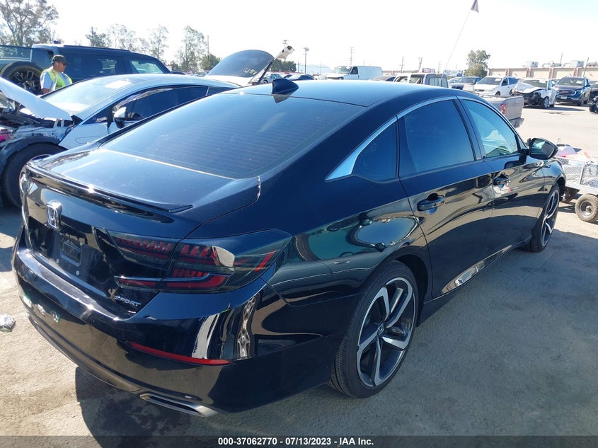 VIN 1HGCV1F33MA076769 2021 HONDA ACCORD SEDAN SPORT
