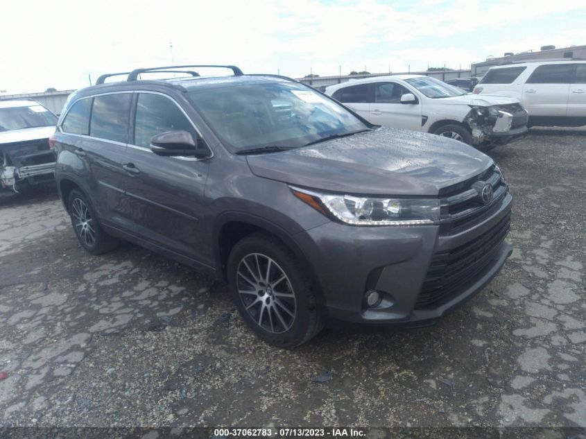 2017 TOYOTA HIGHLANDER XLE - 5TDKZRFH8HS512100