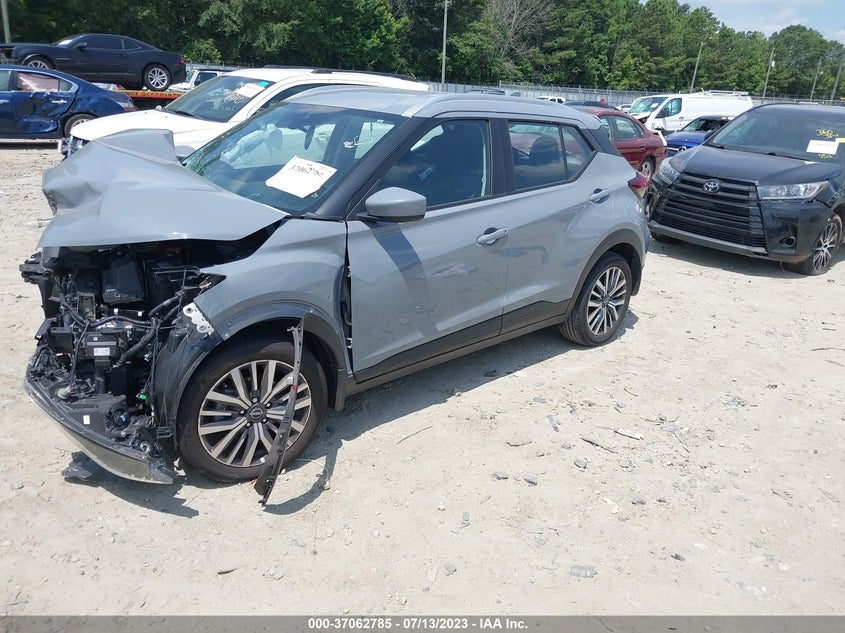 VIN 3N1CP5CV7NL506953 2022 NISSAN KICKS SV