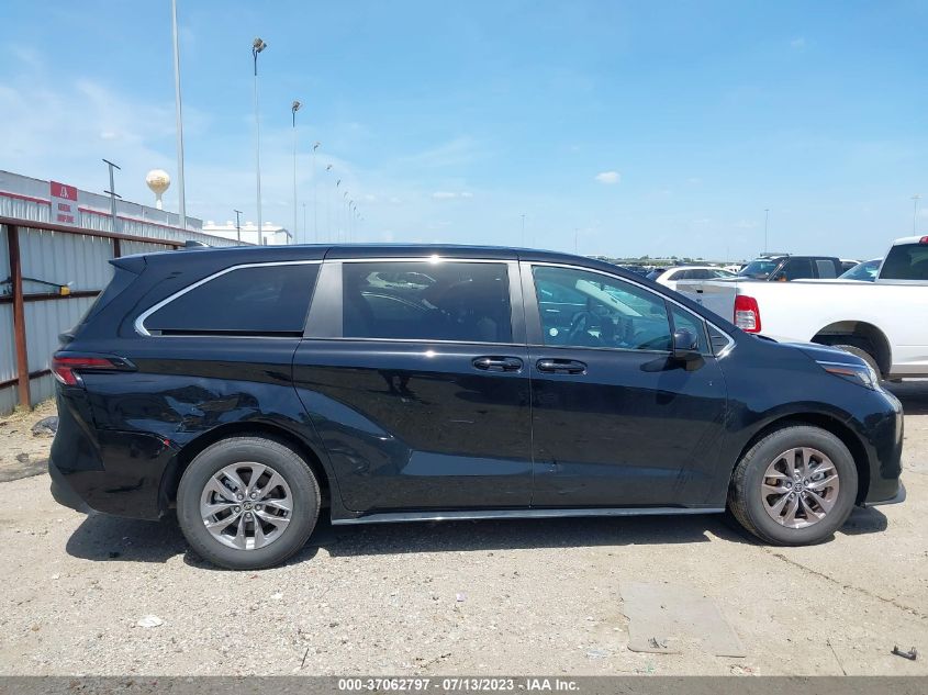 2023 TOYOTA SIENNA LE - 5TDKRKEC6PS159111