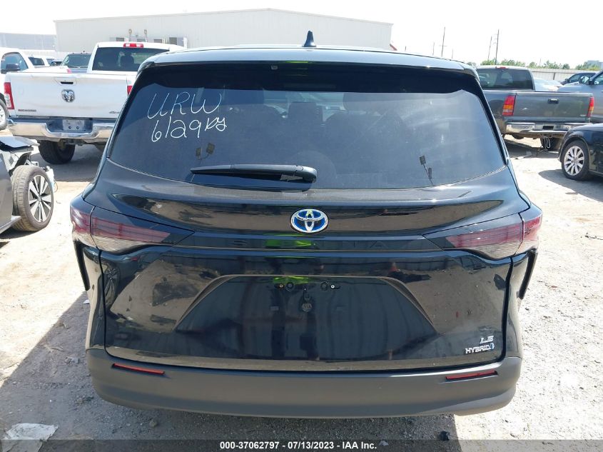 2023 TOYOTA SIENNA LE - 5TDKRKEC6PS159111