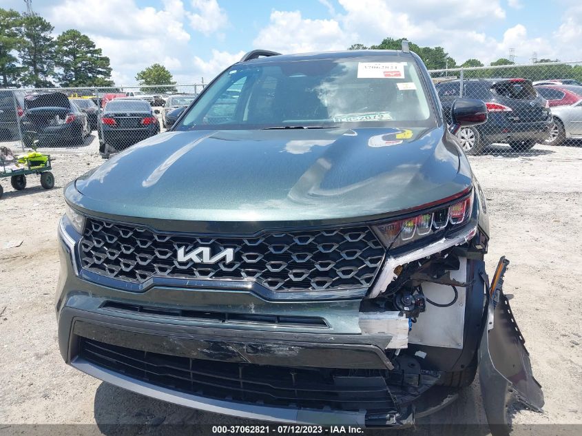 2022 KIA SORENTO X-LINE S - 5XYRLDLC0NG141843