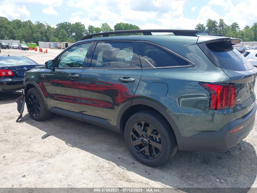 2022 KIA SORENTO X-LINE S - 5XYRLDLC0NG141843