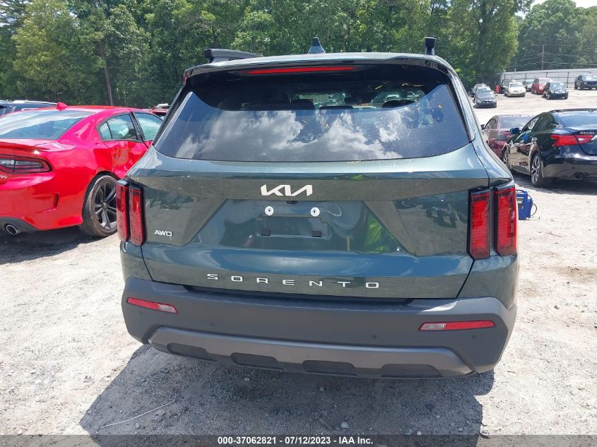 2022 KIA SORENTO X-LINE S - 5XYRLDLC0NG141843