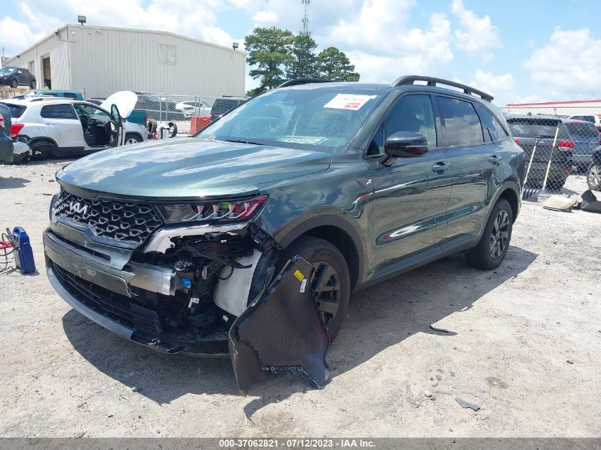 2022 KIA SORENTO X-LINE S - 5XYRLDLC0NG141843